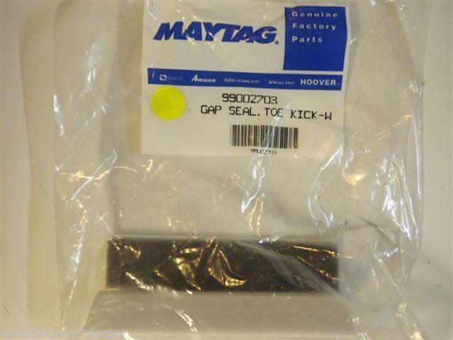 Maytag Amana Dishwasher 99002703 Gap,seal Kick (white) NEW IN BOX Maytag Amana Dishwasher 99002703 Gap,seal Kick (white) NEW IN BOX